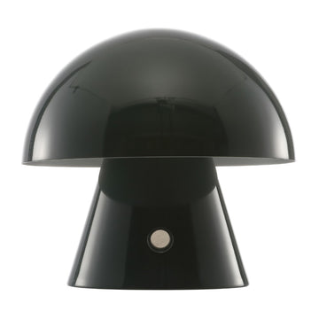 Porcini 7" Contemporary Bohemian Rechargeable/Cordless Iron Integrated LED Mushroom Table Lamp - JONATHAN Y